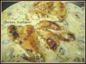 Chicken Scallopini